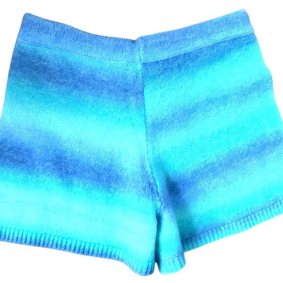 NWT $118 LILLY PULITZER Wanetta Sweater Shorts surf blue L - Picture 8 of 10